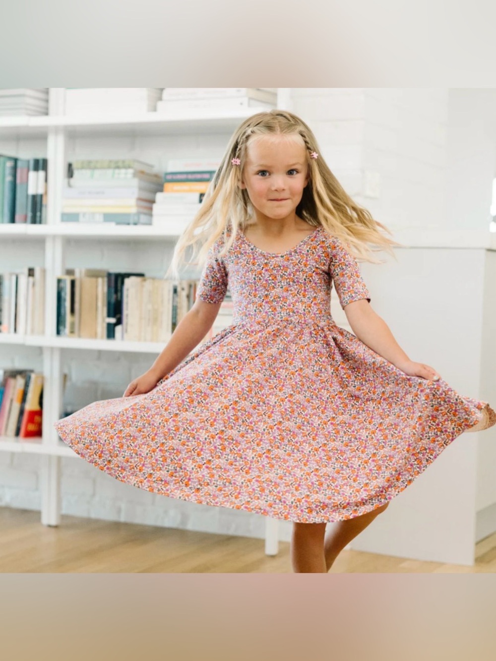 Alice + Ames Prim Floral Ballet Dress – Size 6